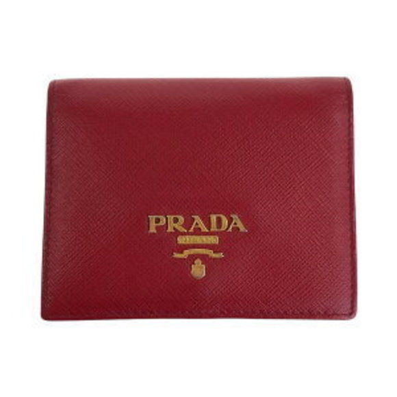 Prada Saffiano Red Leather Wallet - Picture 8 of 8